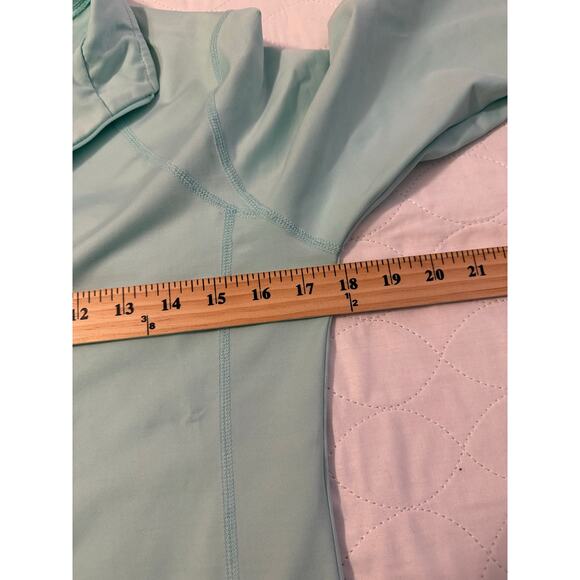 FootJoy Women’s Full Zip Golf Jacket Size Small Light Aqua Blue Activewear - Picture 7 of 10
